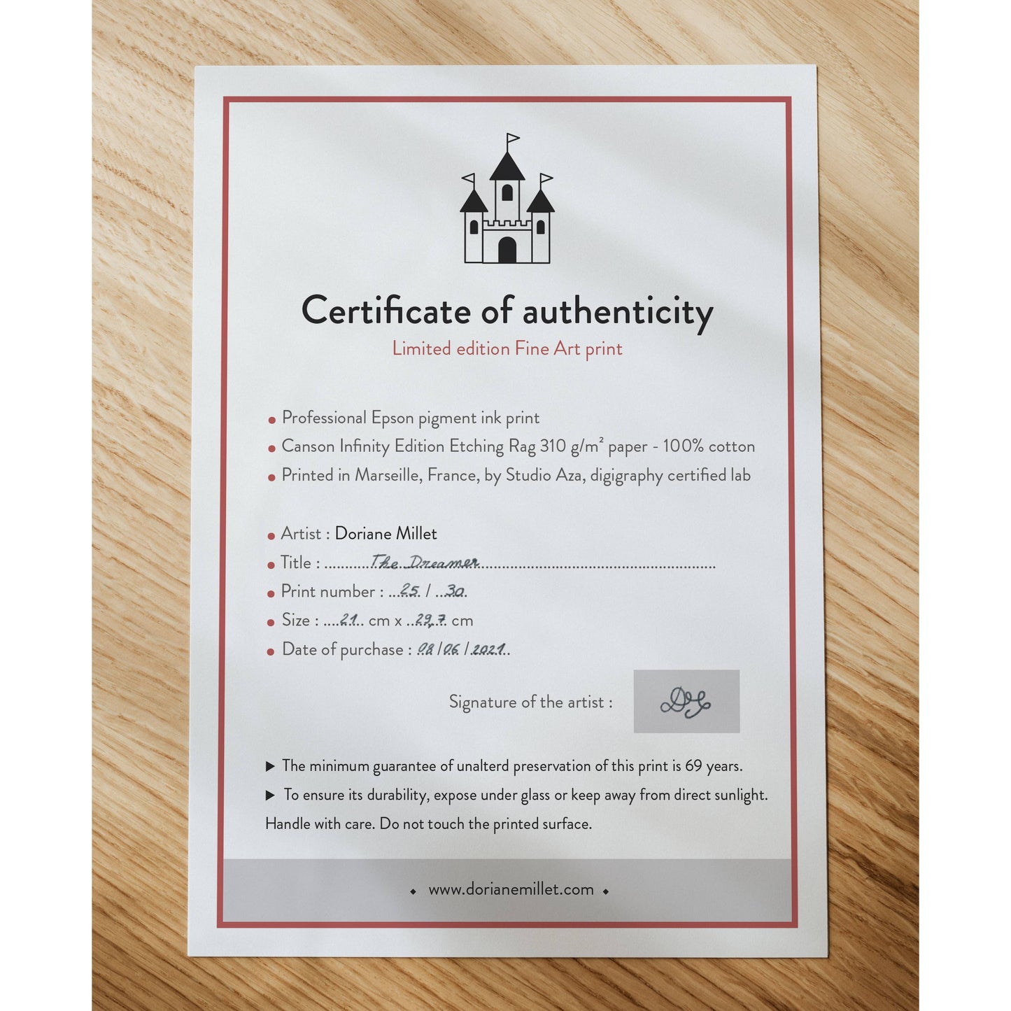 Construcciones | Impresión artística de 13x18 cm | Edición limitada