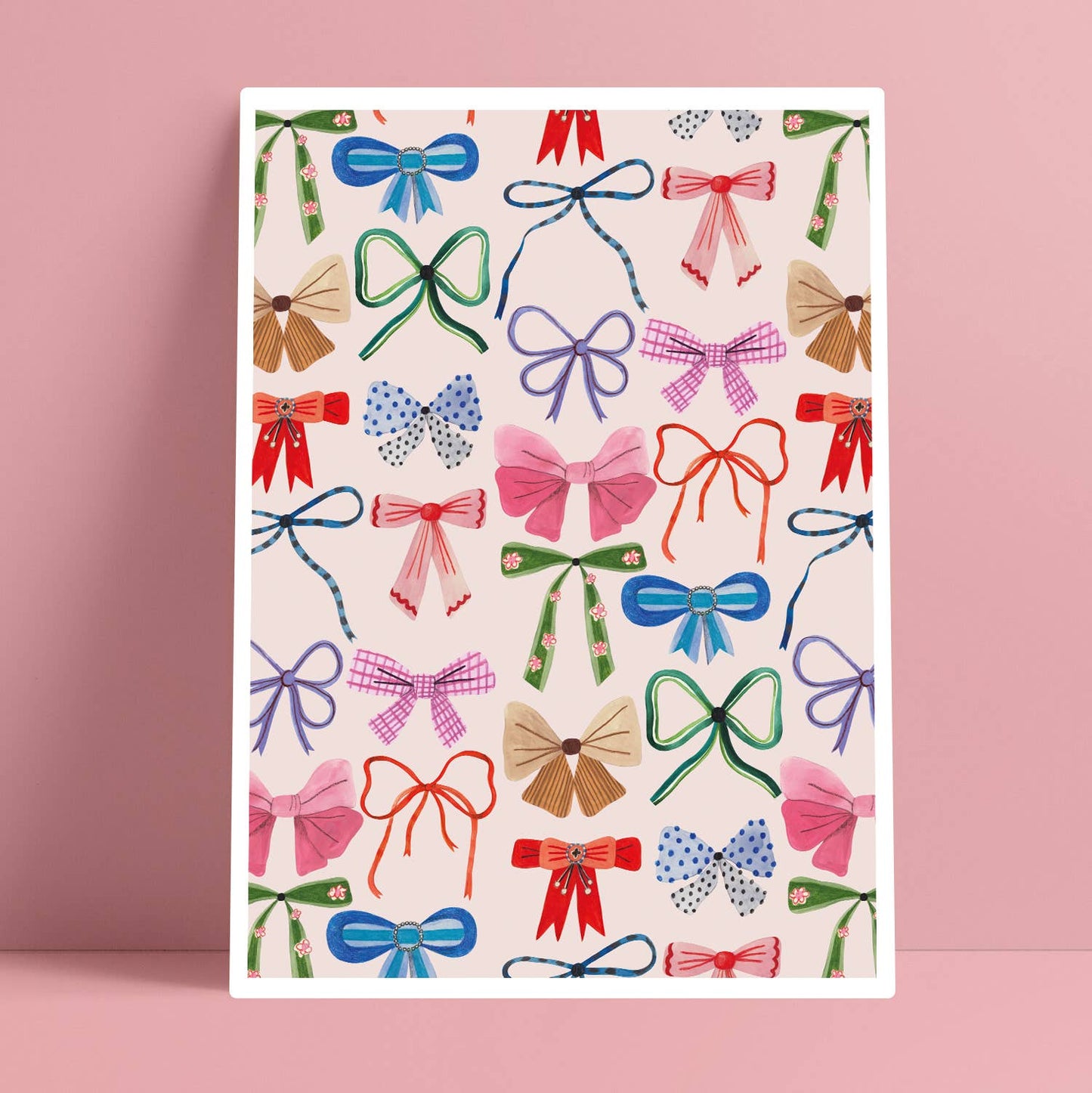 Bows art print