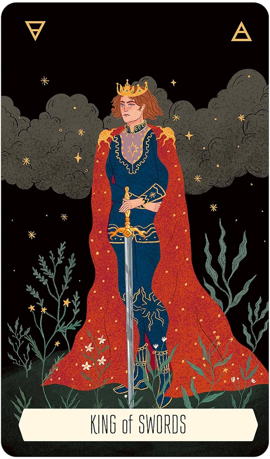 Baraja y folleto de cartas del Tarot del Zodiac en Tin Us Games Systems