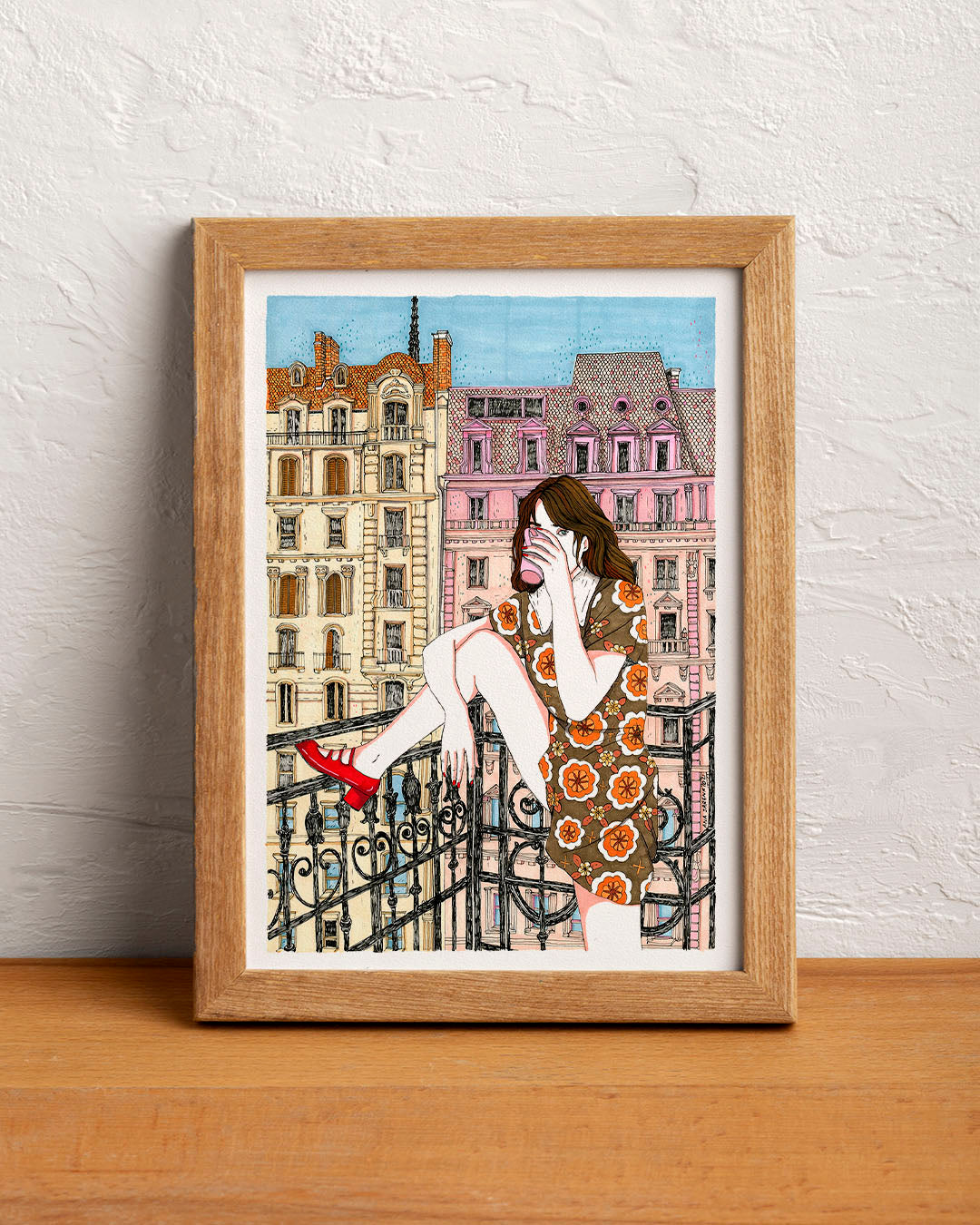 ilustración balcon