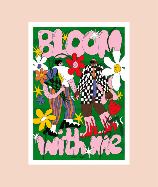 postal bloom with me