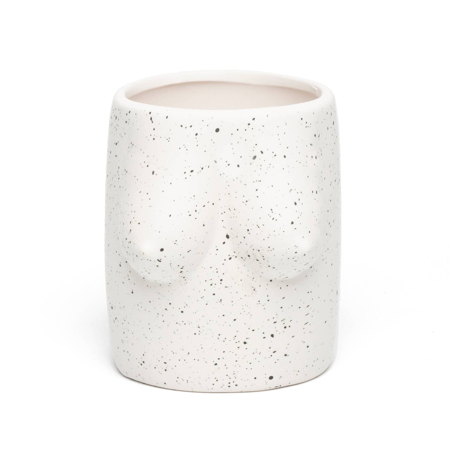 jarron de tetas blanco