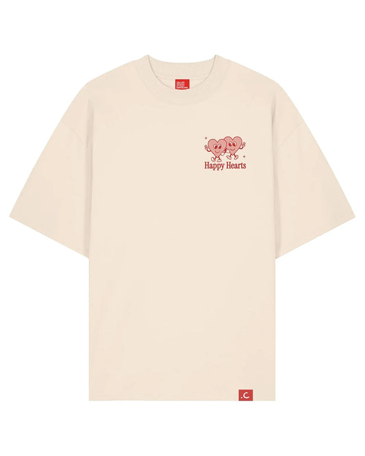 camiseta organica two hearts