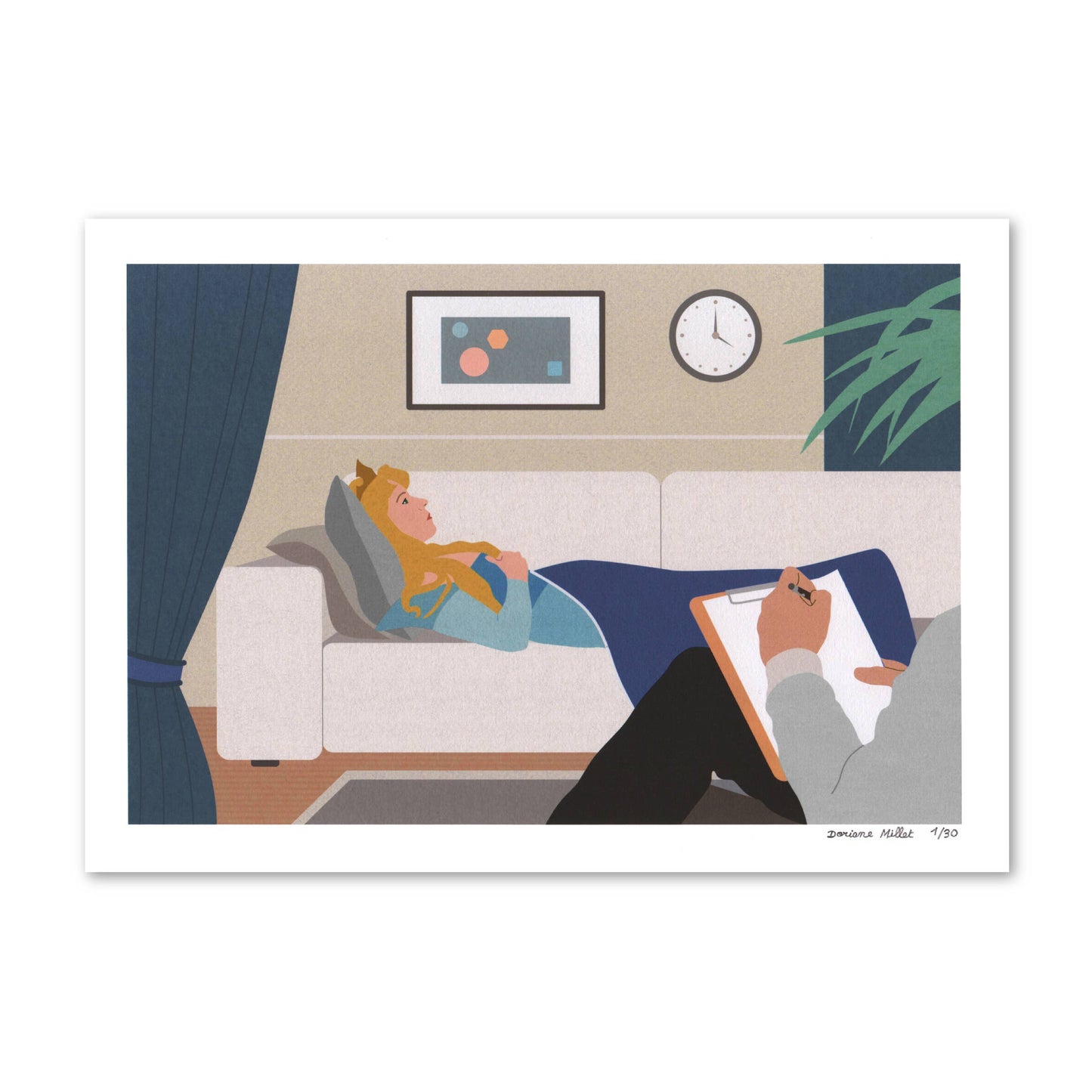 La Név| Lámina artística de 15x20 cm | Edición limitada