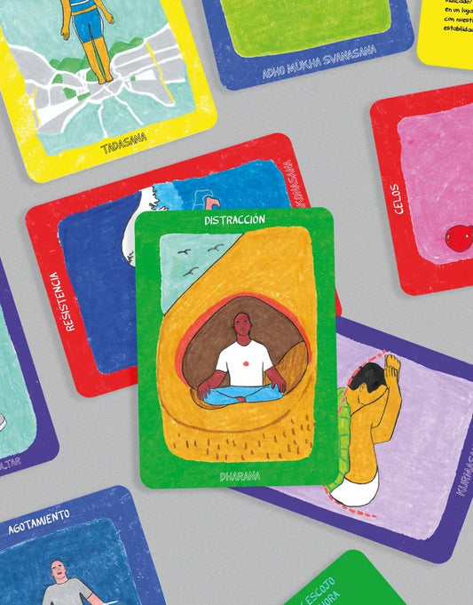baraja ilustrada sientete