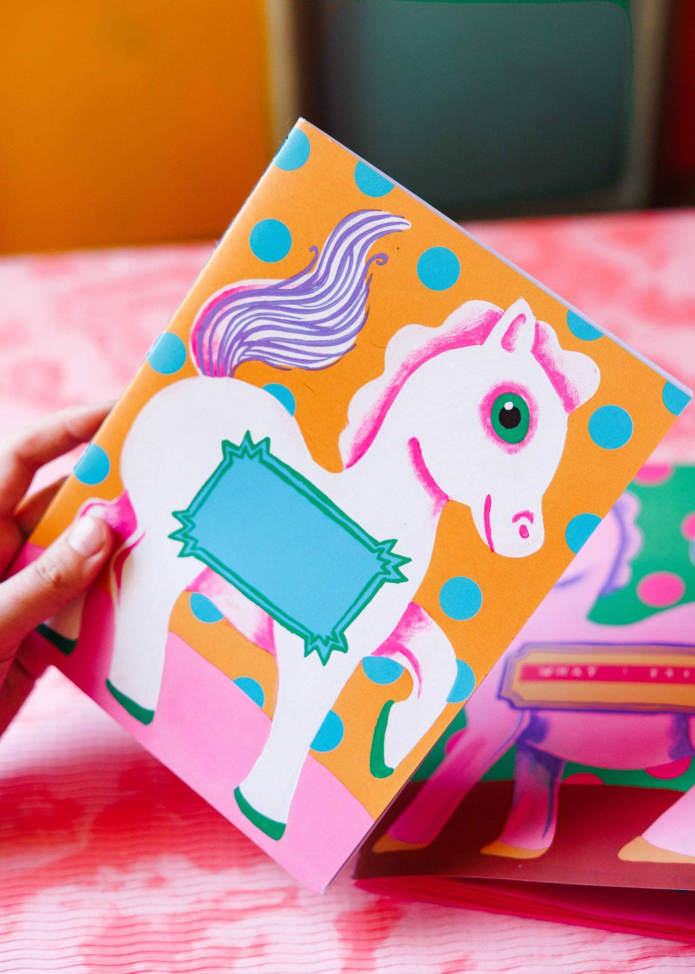 gentle thrills - Cuaderno de pony blanco