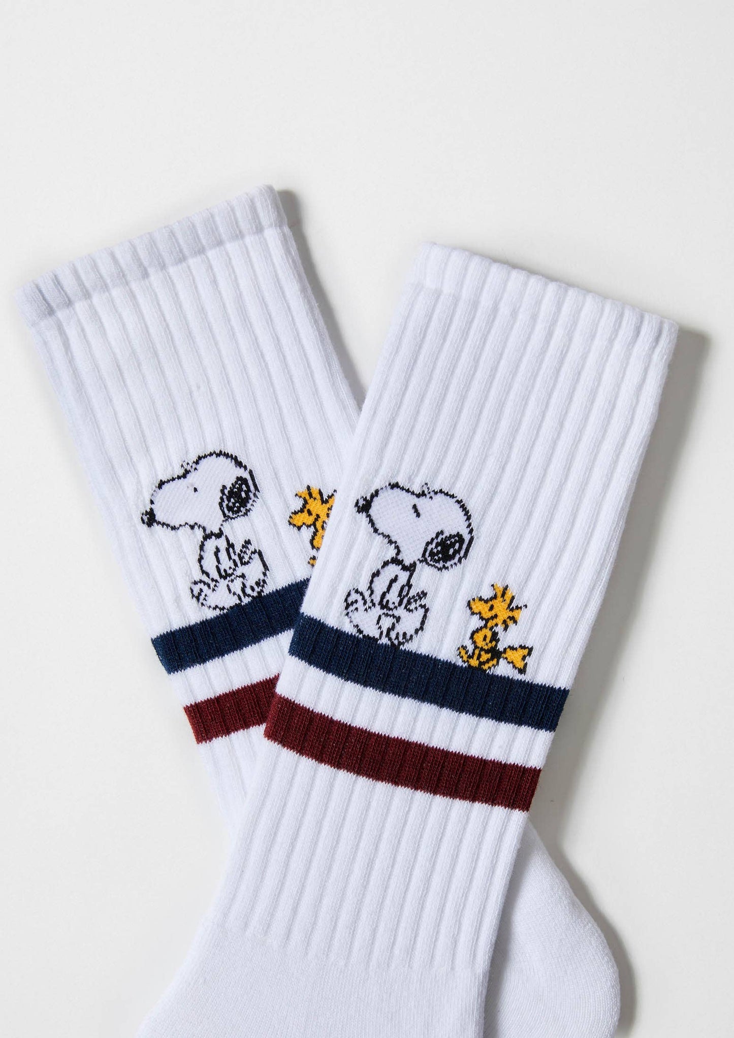 BESOCKS - BeSnoopy Stripes Street - 100% Organic Cotton Socks