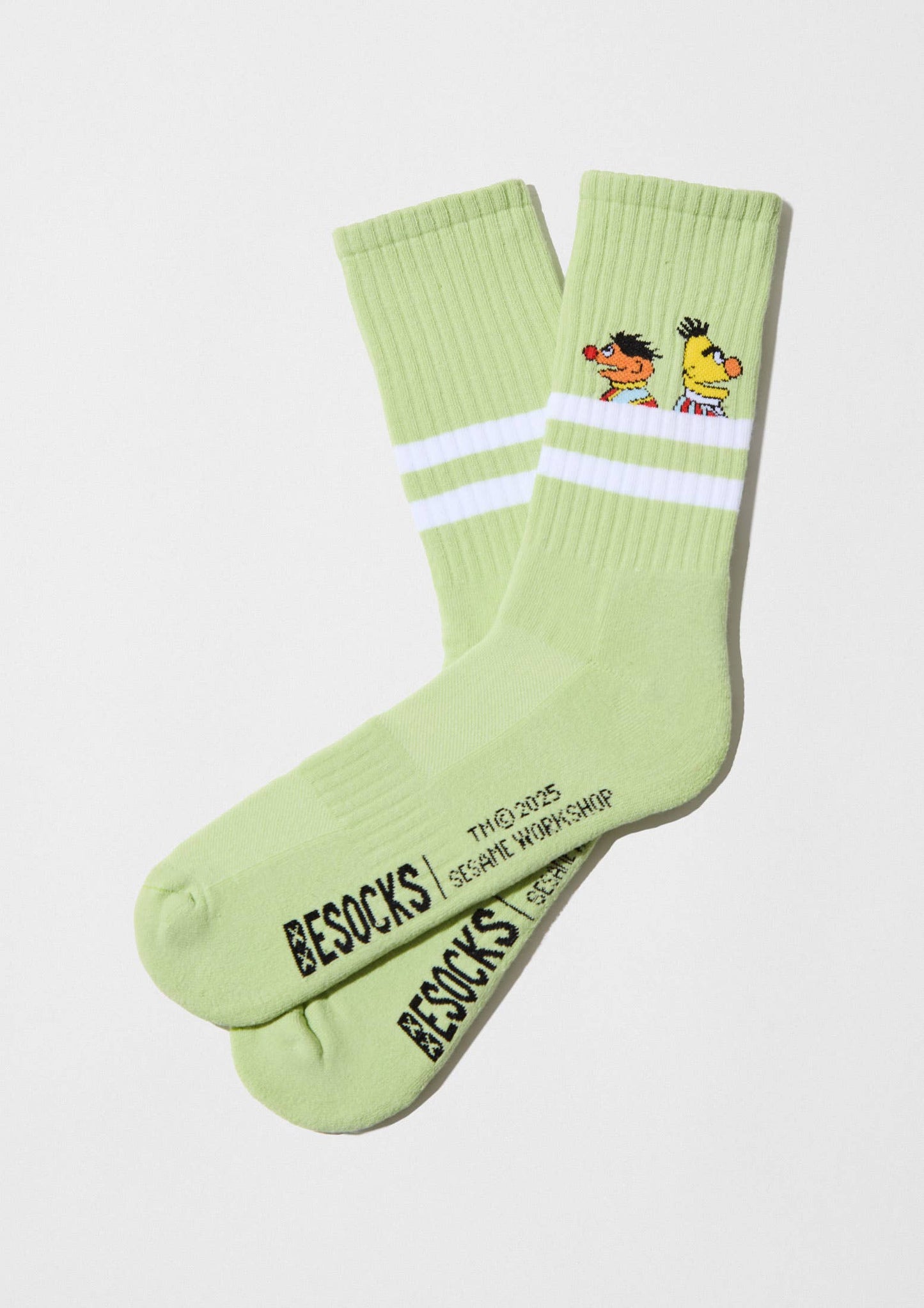 BESOCKS - BeSesameStreet Epi & Blas Street - 100% Organic Cotton Socks