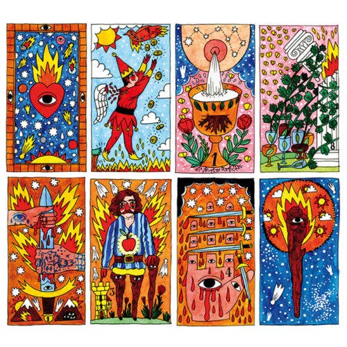 Tarot Del Fuego Deck Fournier