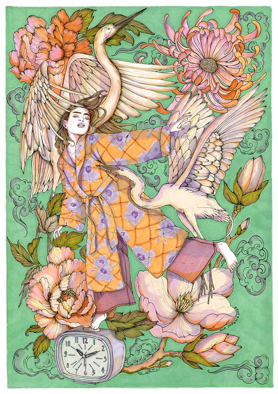 ilustración el despertar