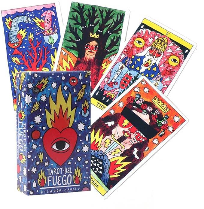 Tarot Del Fuego Deck Fournier