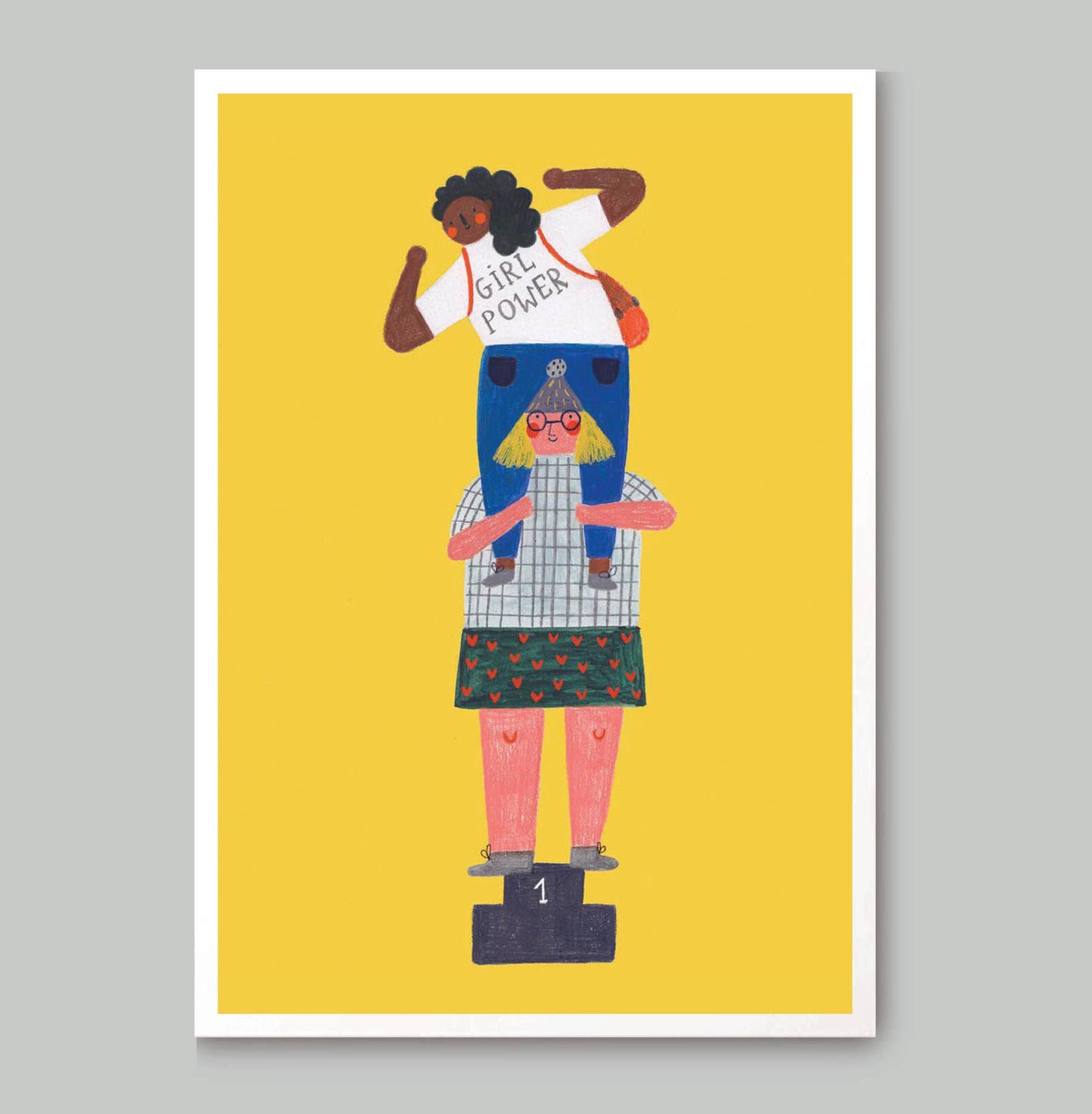 Girl Power Art Print