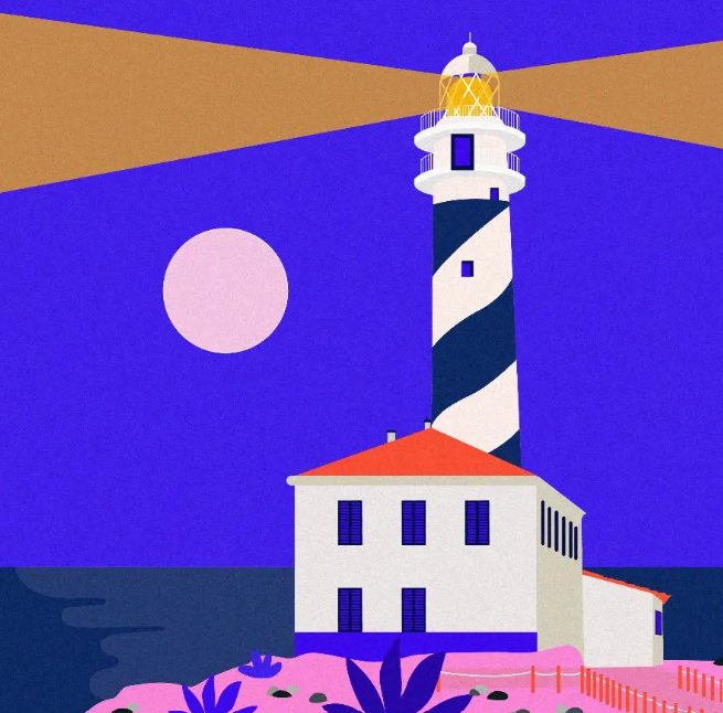 ilustracion faro
