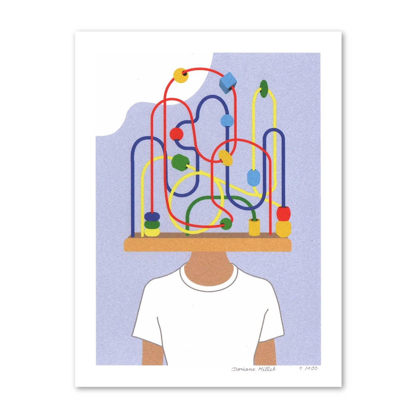 El laberinto | Impresión artística de 15x20 cm | Edición limitada