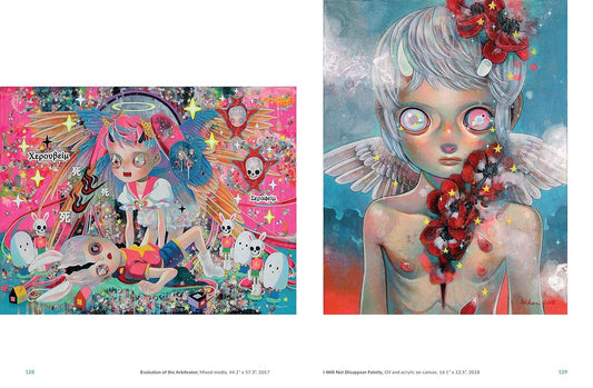 El arte de Hikari Shimoda Libro Ángel Azul