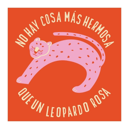 ilustracion leopardi rosa