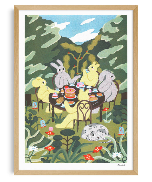 CHMIELOWKSA Magda – Le Goûter au Jardin