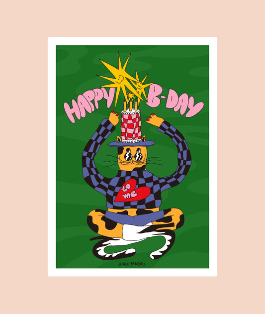 postal happy bday