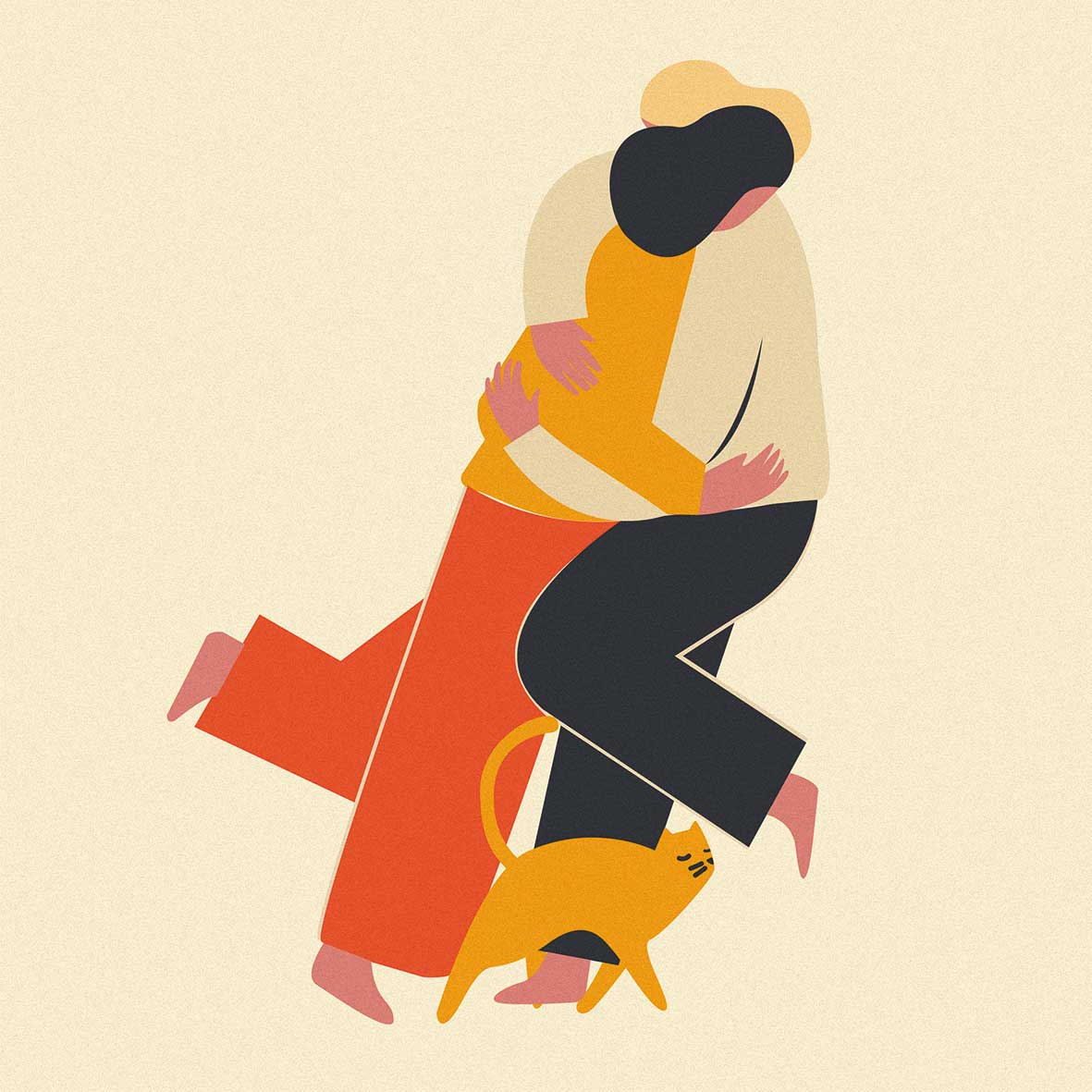 ilustracion hug