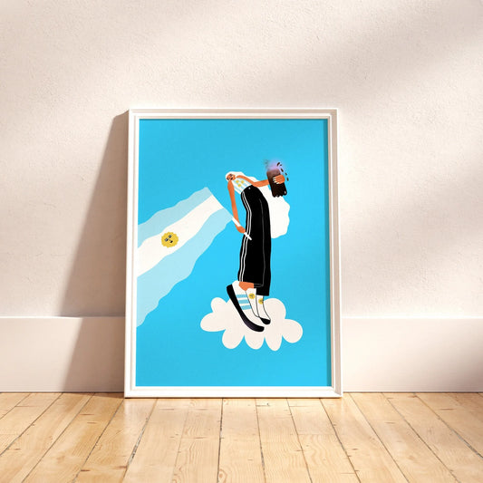 Argentina Te amo Art Print