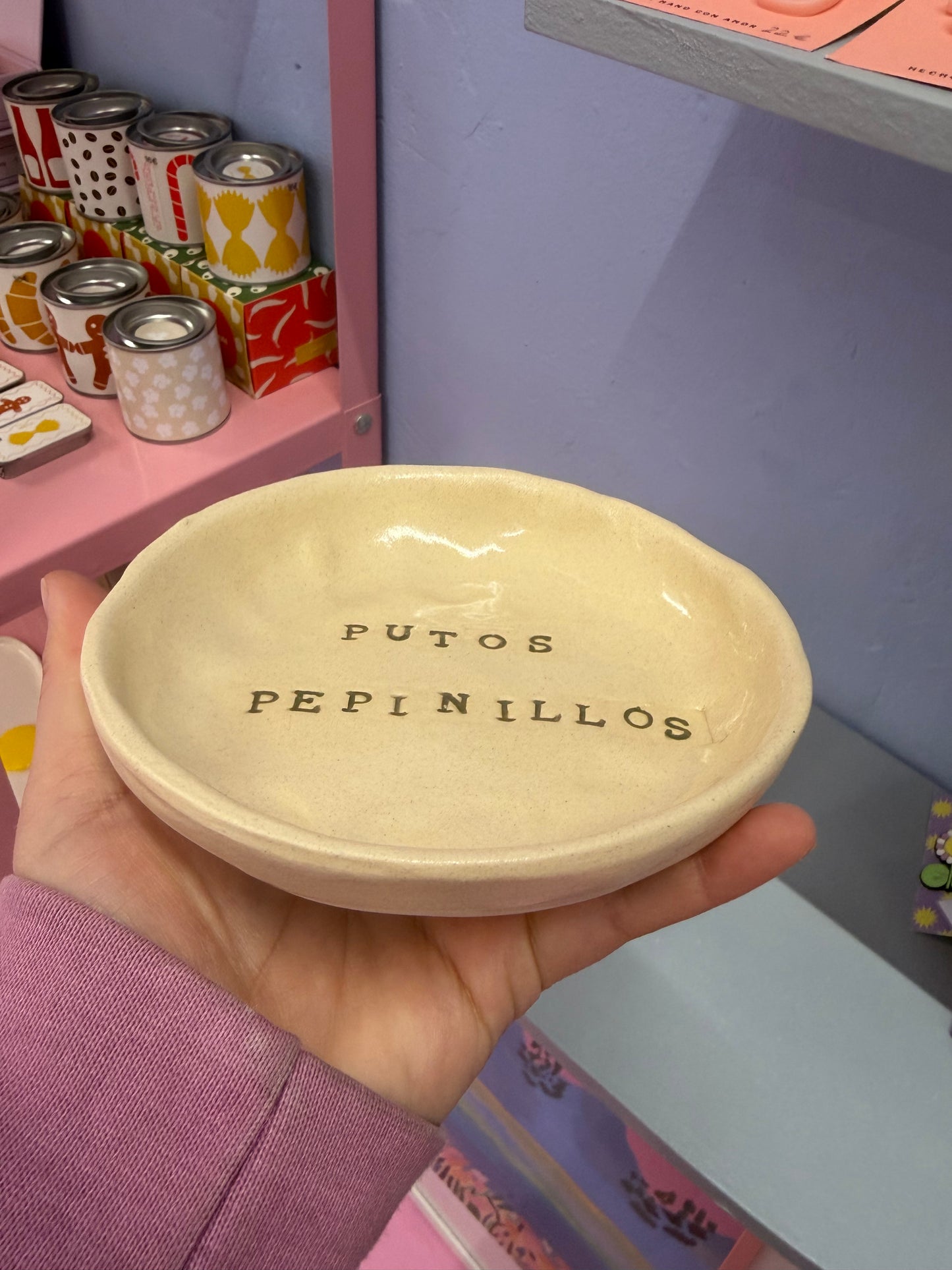 plato putos pepinillos