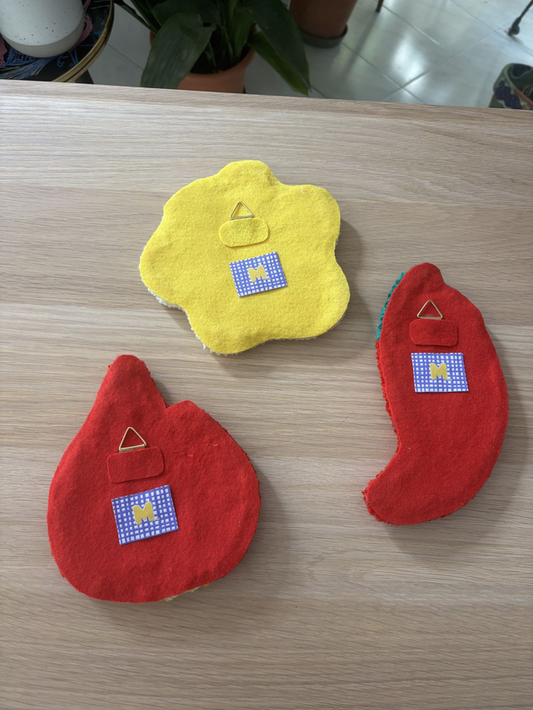 fueguito colgante pared