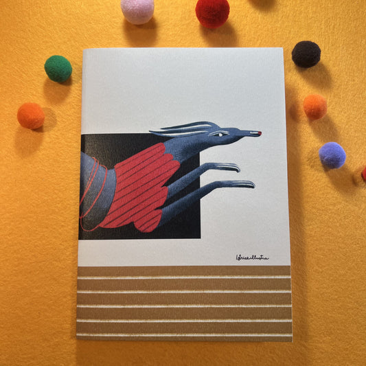 Otoño – ilustración original de Istriceillustra | Leopardo Leopardi Barcelona