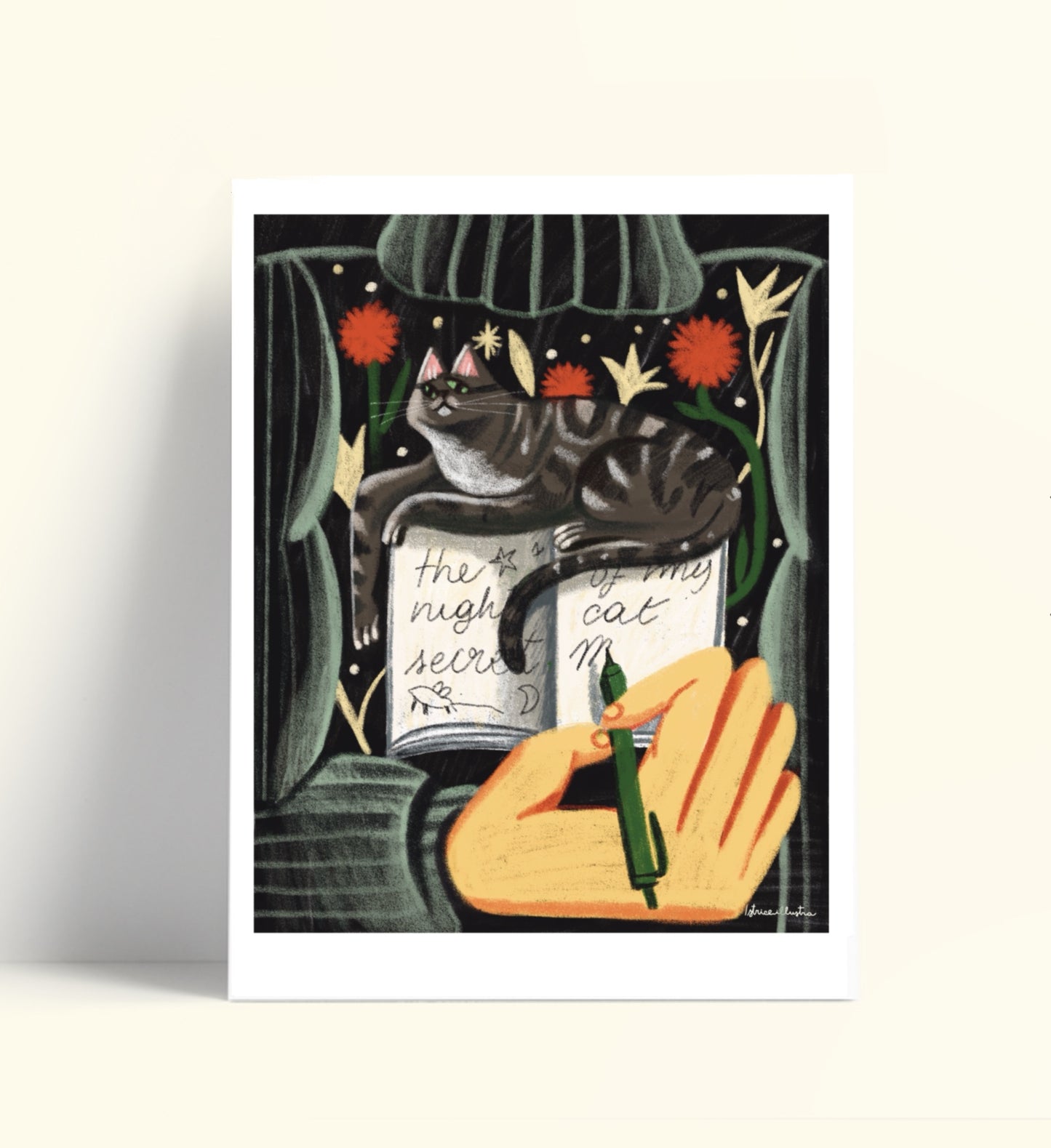 night and day illustration
