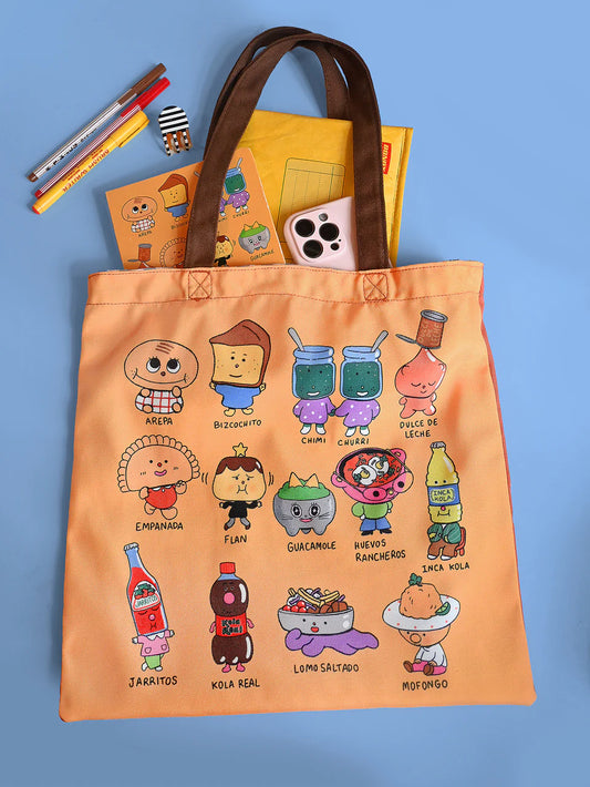 tote bag Los Alfabetos