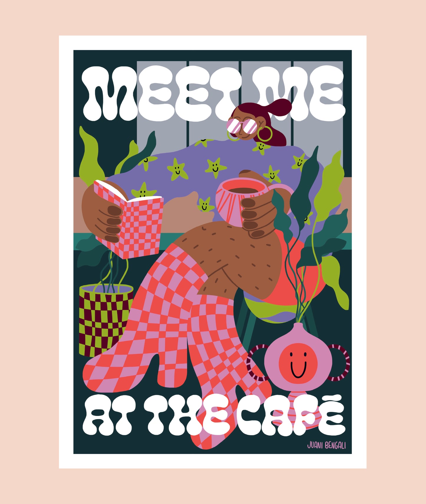 ilustracion Meet me at the cafe