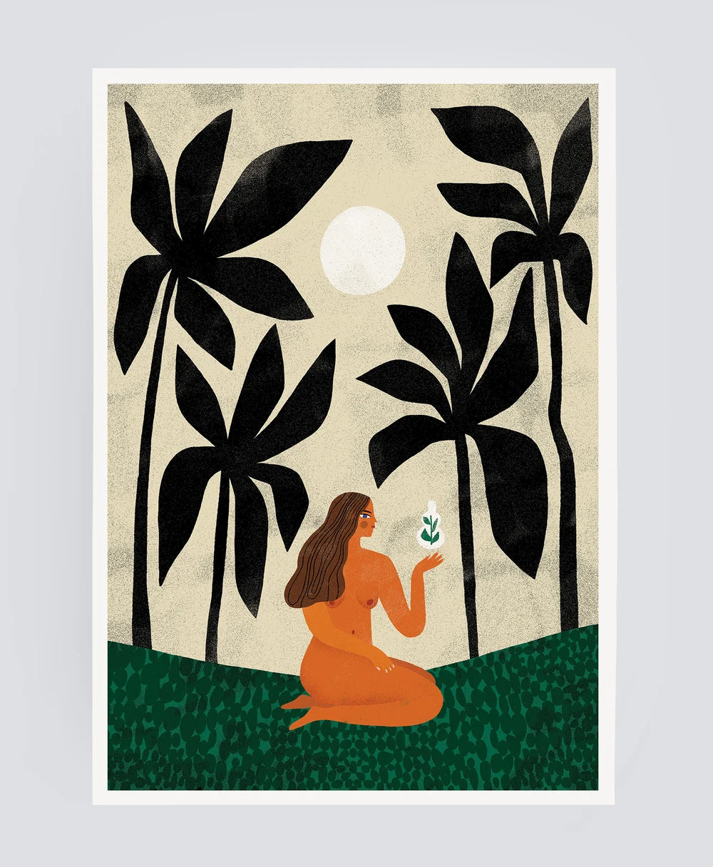ilustracion caña con ruda