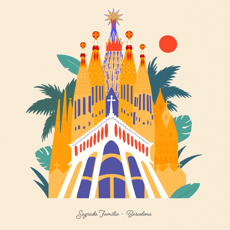 ilustracion sagrada familia