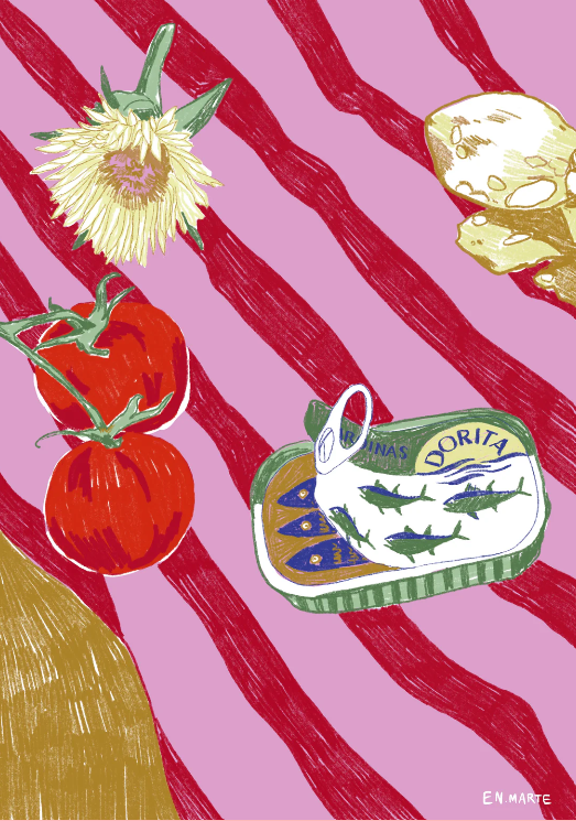 ilustracion sardinas