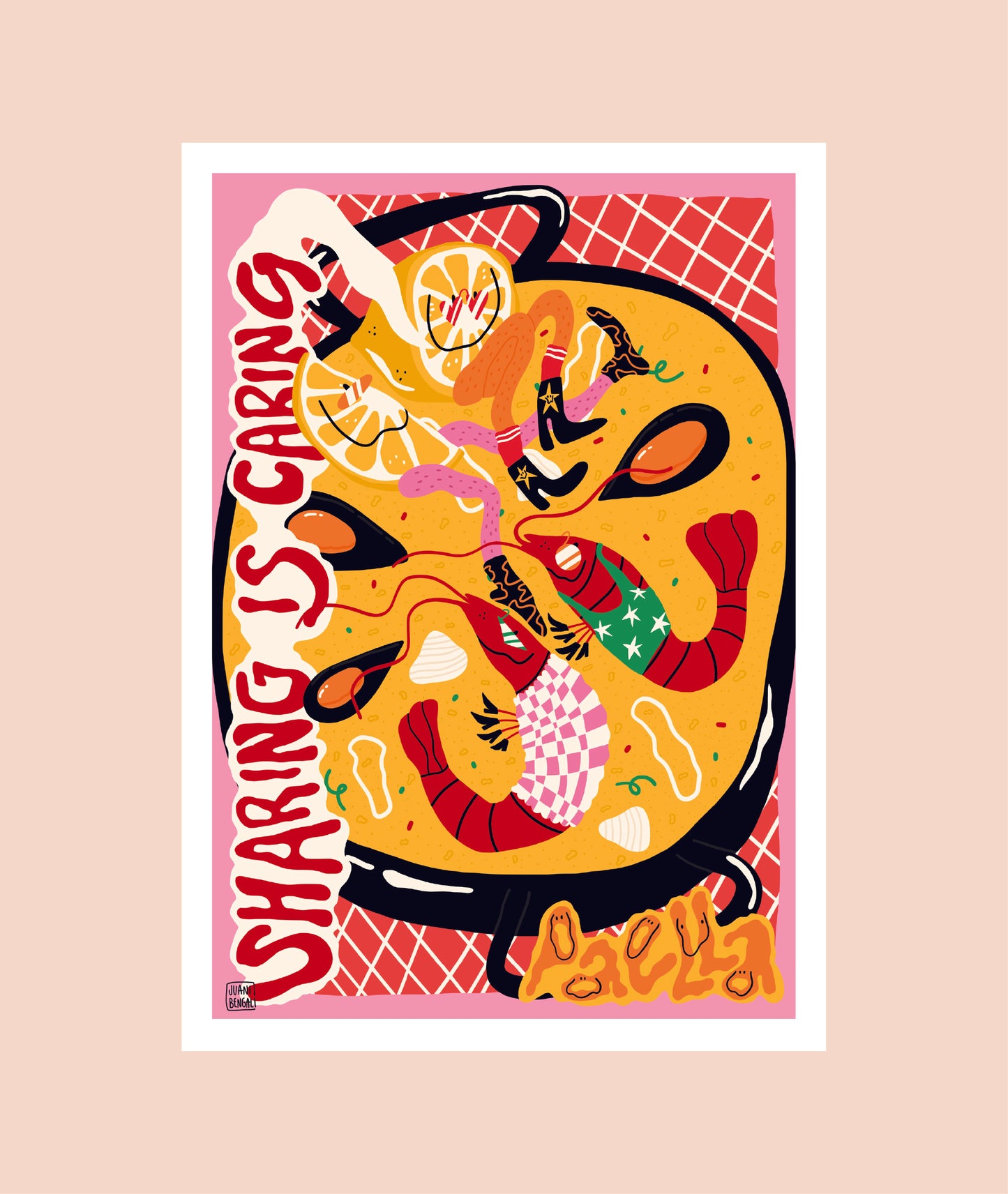 ilustracion sharing is caring