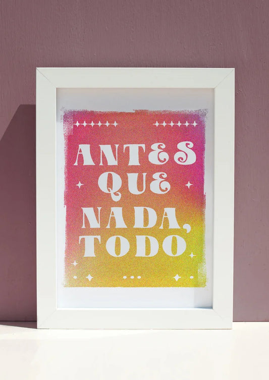 print antes que nada