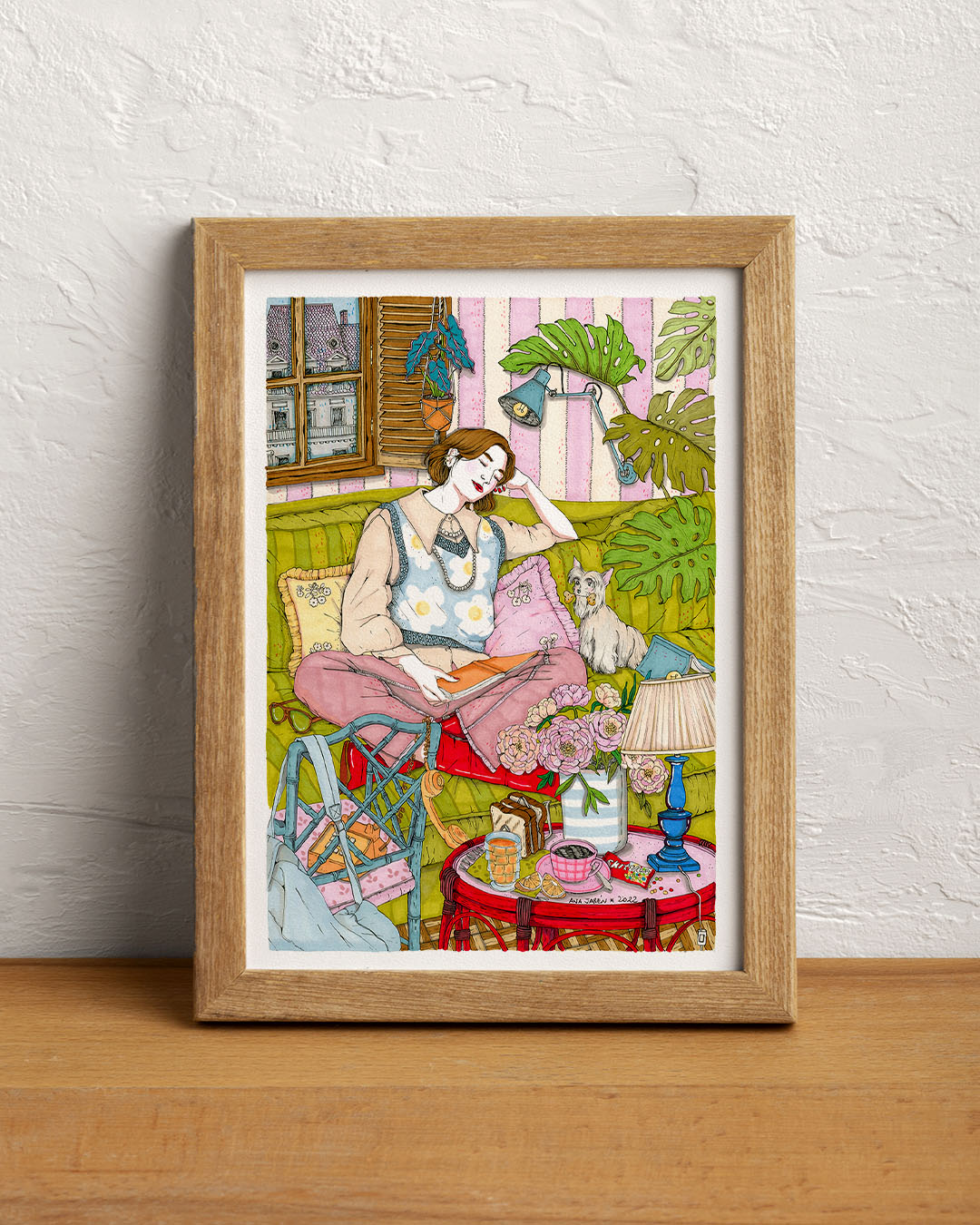 ilustración siesta
