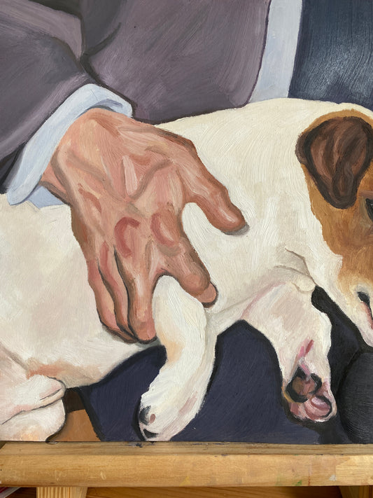 ilustración perro