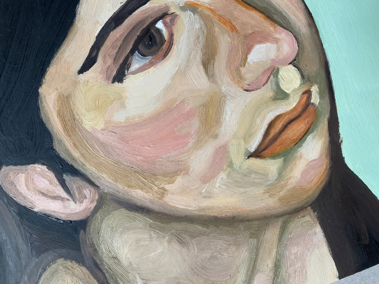 ilustración retrato de mujer
