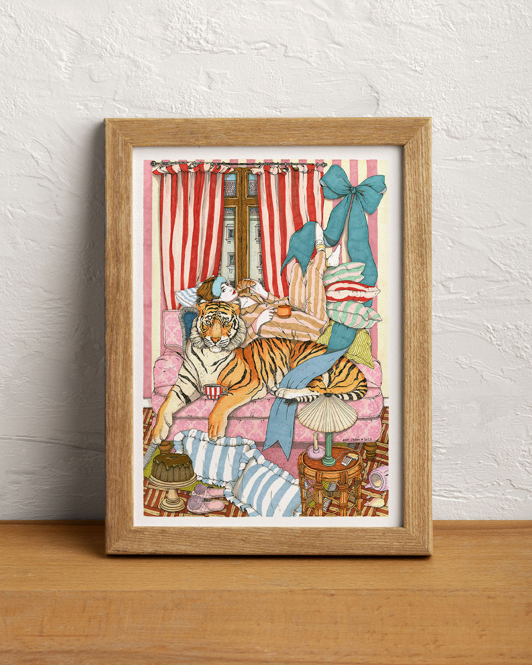 ilustración tigre