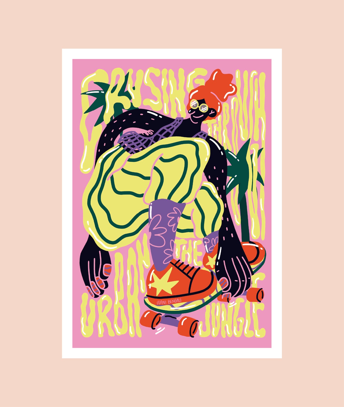 ilustracion urban skate