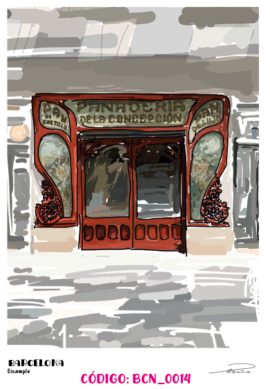 ilustracion Calles del Eixample