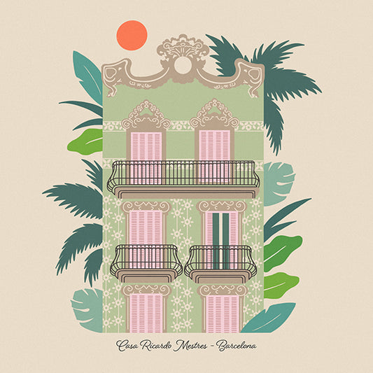 Ricardo Mestre House Art Print