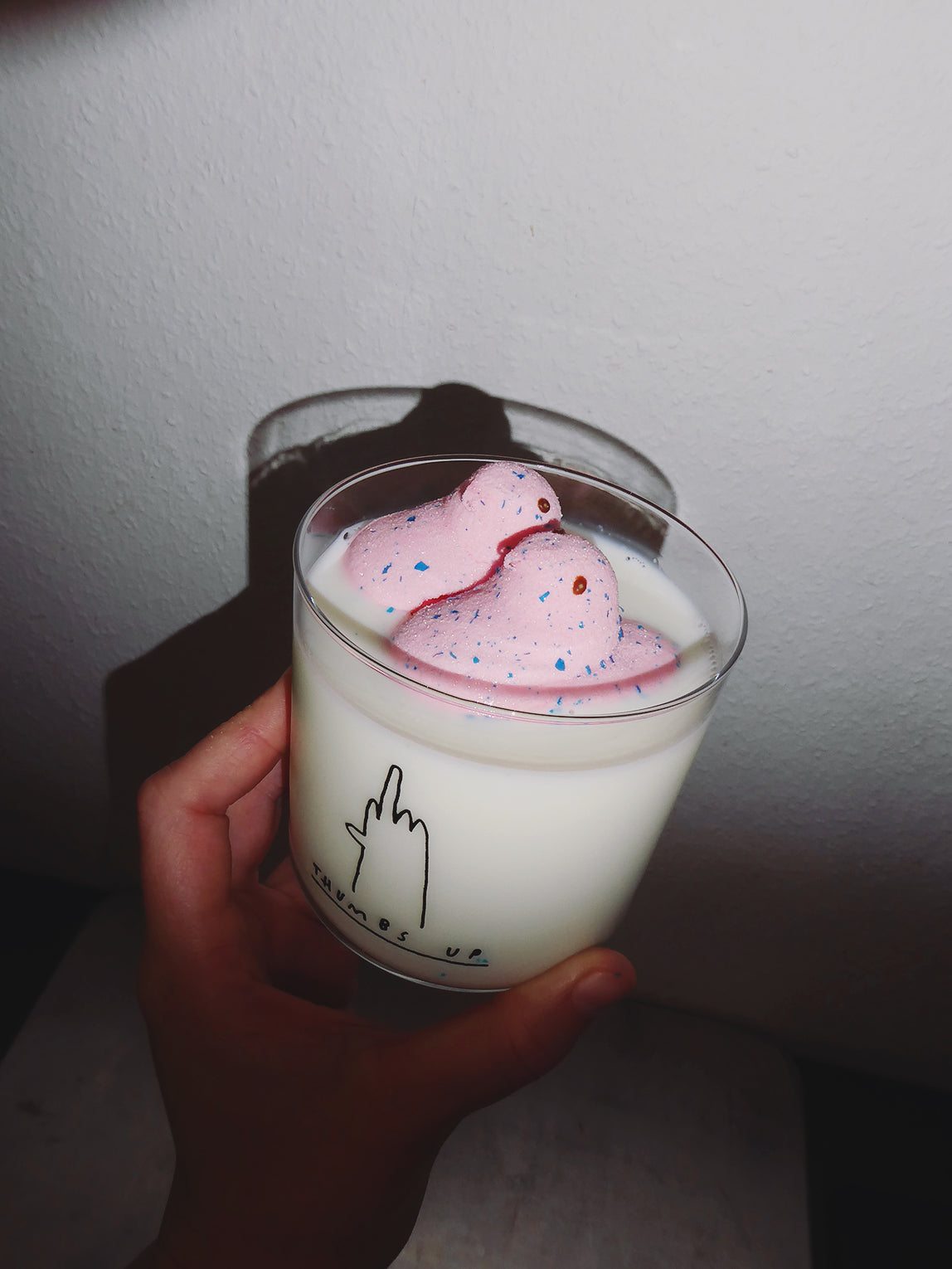 vaso mediano thumbs up